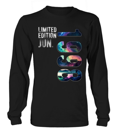 Limited Edition 1998 June Birthday Polar Lights Long sleeved Unisex