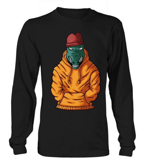 Reptile Motif I Cool Crocodile Outfit Long sleeved Unisex