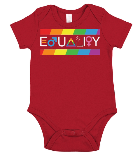 Equality Hurts No One LGBT Short Sleeve Baby One-Piece