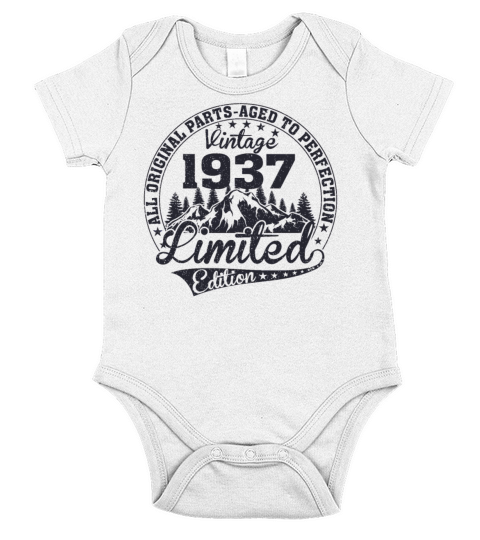 VINTAGE 1937 Short Sleeve Baby One-Piece