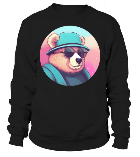 80s 90s Bear Lovers Vintage Sweatshirt Unisex
