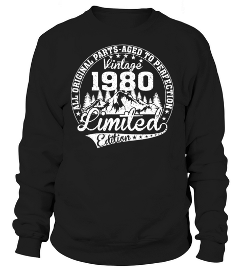 vintage 1980 Sweatshirt Unisex