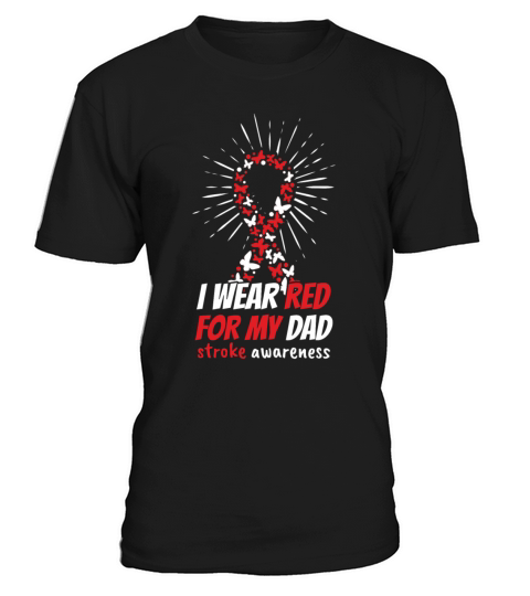 May Red For Dad Stroke Awareness Month T-Shirt Unisex