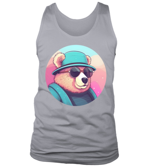 80s 90s Bear Lovers Vintage Tank Top Unisex