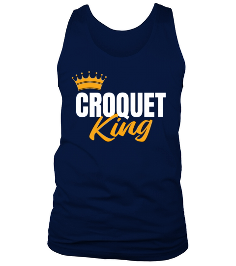 Croquet King Tank Top Unisex