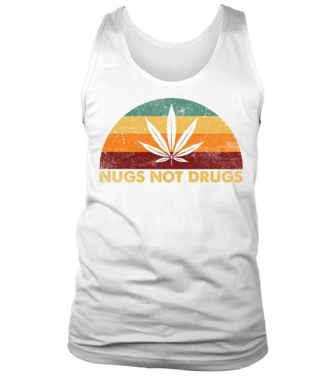 Vintage Retro Nugs Not Drugs Tank Top Unisex