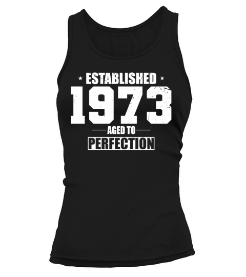 50th birthday vintage 1973 established 1973 Tank top Woman