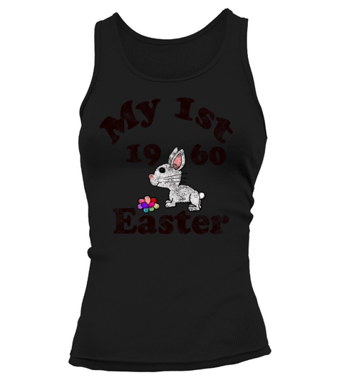 Vintage My 1st Easter 1960 ss Tank top Woman