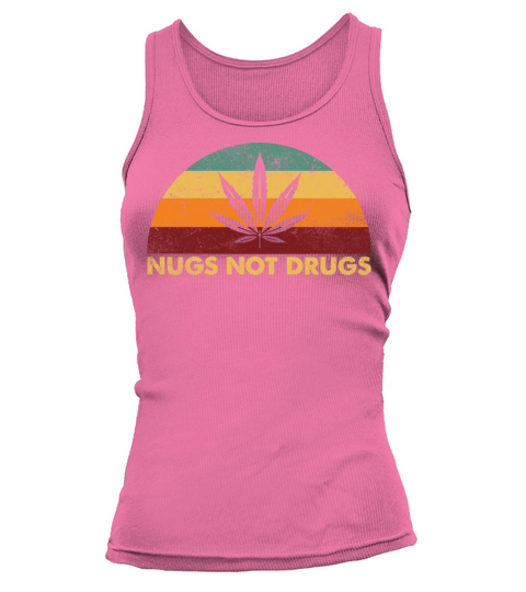 Vintage Retro Nugs Not Drugs Tank top Woman