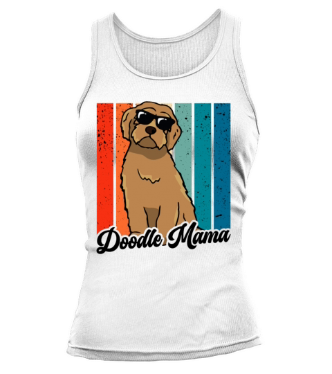 Womens Doodle Mama Labradoodle Goldendoodle Tank top Woman