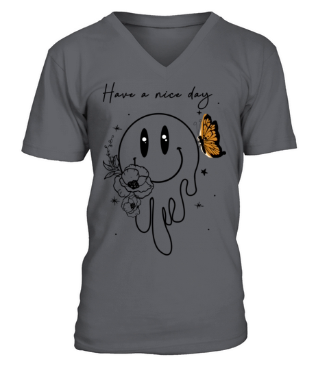 Retro Inspiration Quote V-Neck T-shirt