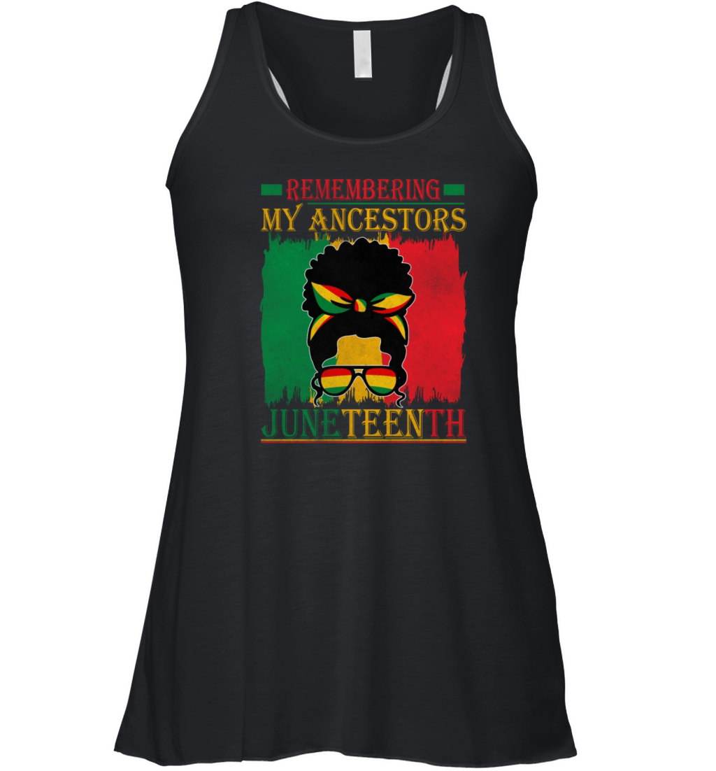 The Same Heart Inside Black History Juneteenth Women's Flowy Tank Top