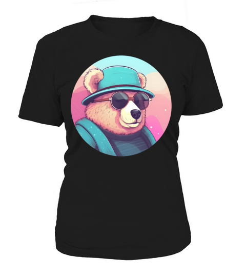 80s 90s Bear Lovers Vintage Women's T-Shirt