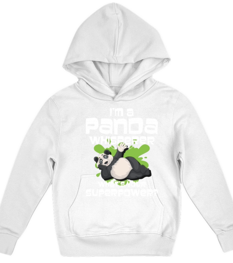 Im A Panda Whisperer What Is Your Superpower Kids Hoodie