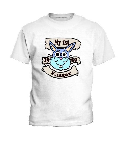 My 1st Easter Bunny 1950 Kids T-Shirt