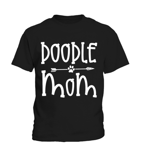 Womens Doodle Mama Labradoodle Goldendoodle Kids T-Shirt
