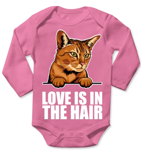 Abyssinian Abyssinian kitten Long Sleeve Baby One-Piece