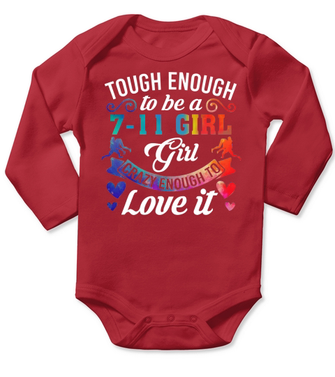 Tough Enough to be a Wrestler Mom Crazy Enough To Love It Long Sleeve Baby One-Piece