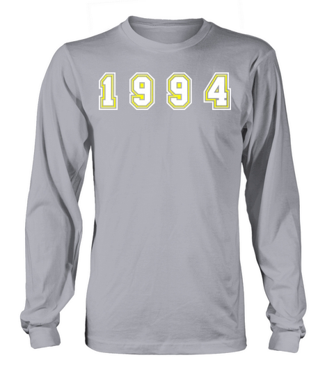 1994 Year Number Long sleeved Unisex