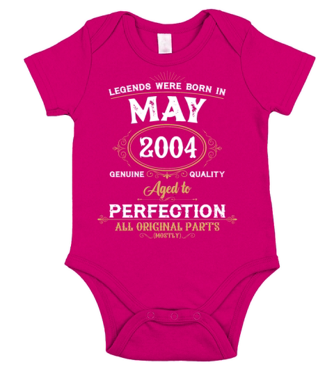 Legends Were Born In May 1991 Short Sleeve Baby One-Piece