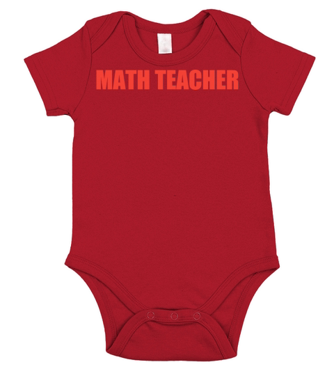 Mathematician Short Sleeve Baby One-Piece