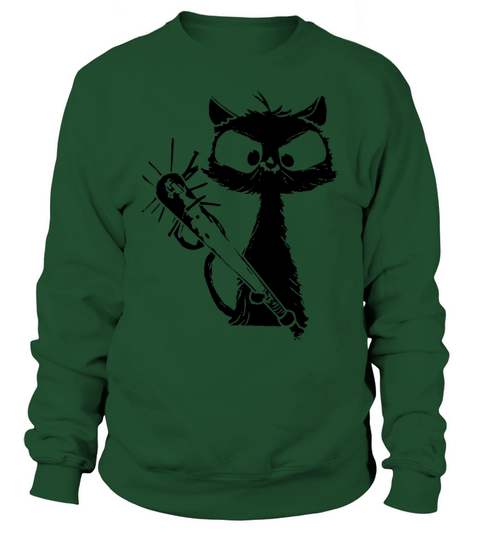 Halloween Retro Cat Vintage Cat Sweatshirt Unisex