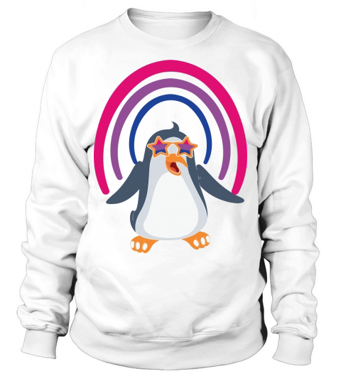 Penguin LGBT Flag Animal LGBTQ Sweatshirt Unisex