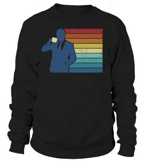 Retro Queen Latte Art Barista Coffee Lover Coffee Sweatshirt Unisex