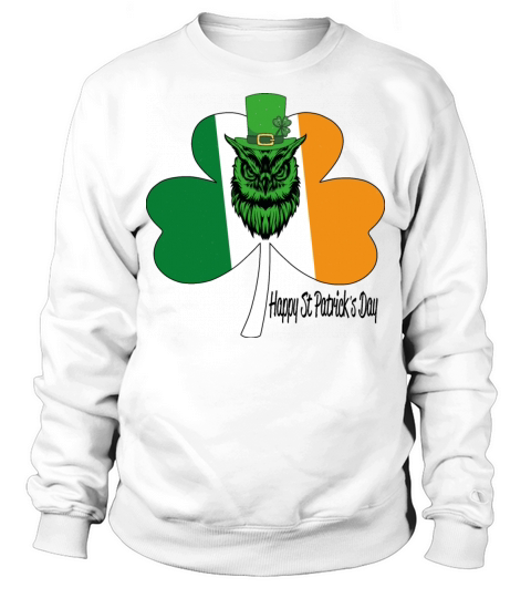 Vintage Irish American Flag Shamrock Irland Sweatshirt Unisex
