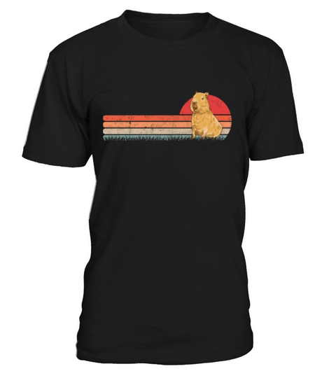 Capybara Retro Vintage T-Shirt Unisex