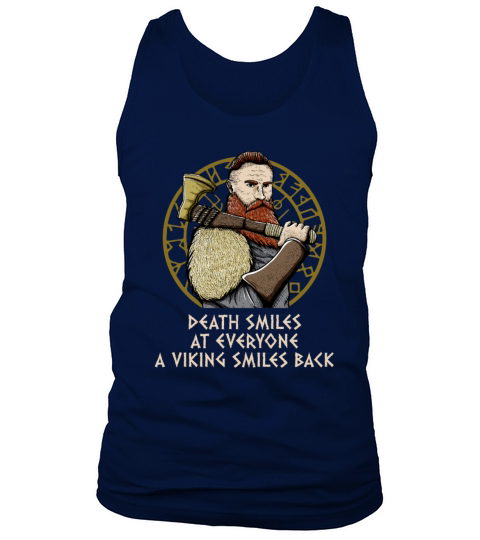 Death Smiles at Everyone Vintage Mythology Retro Tank Top Unisex