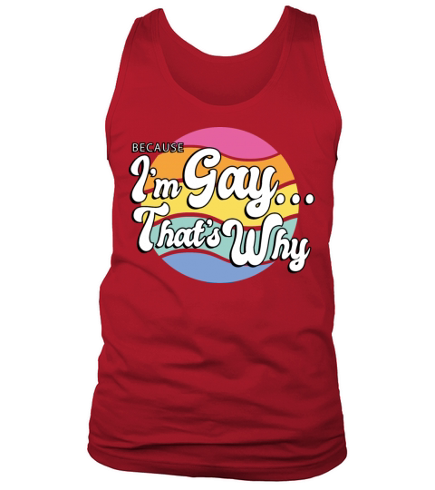 retro gay quote Tank Top Unisex