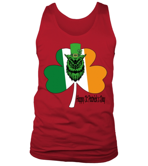 Vintage Irish American Flag Shamrock Irland Tank Top Unisex
