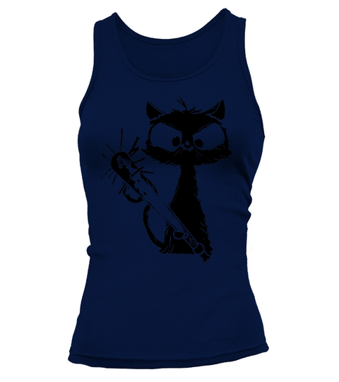 Halloween Retro Cat Vintage Cat Tank top Woman