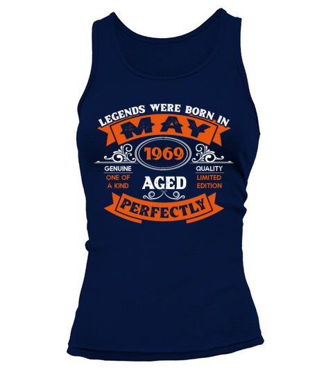 Legends Were Born In May 1969 Birthday Tank top Woman