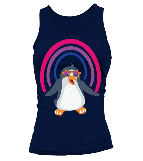 Penguin LGBT Flag Animal LGBTQ Tank top Woman