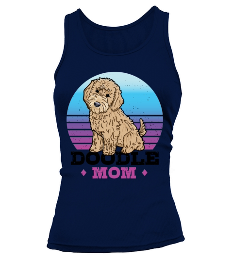 Womens Doodle Mom Labradoodle Goldendoodle Tank top Woman