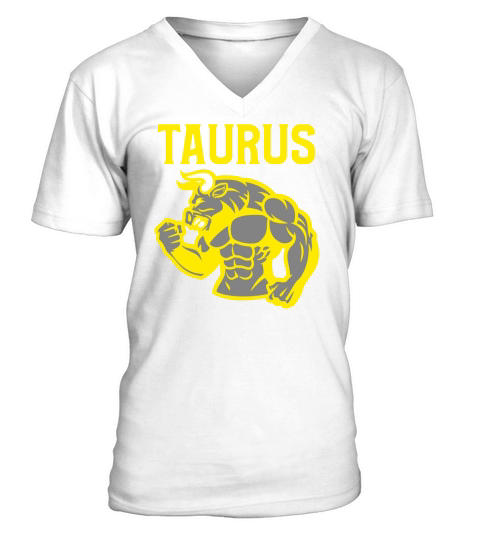 Taurus The Bull V-Neck T-shirt