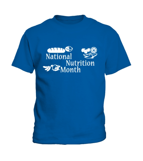Holistic Nutritionist National Nutrition Month Kids T-Shirt