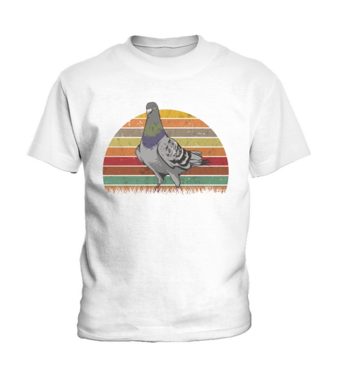 Pigeon Retro Fanciers Vintage Kids T-Shirt