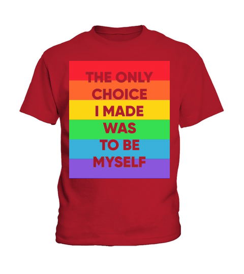 The Only Choice I Made Was To Be Myself Kids T-Shirt