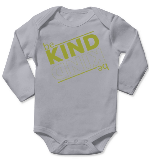 Be Kind Long Sleeve Baby One-Piece