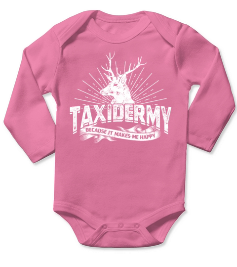 Taxidermy Mounting preserving Animals Taxidermist Long Sleeve Baby One-Piece