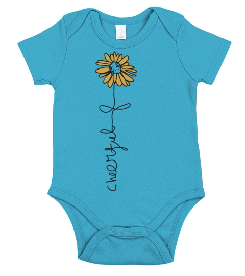 cheerful Short Sleeve Baby One-Piece