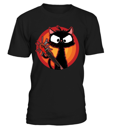 Halloween Retro Cat Vintage Cat T-Shirt Unisex