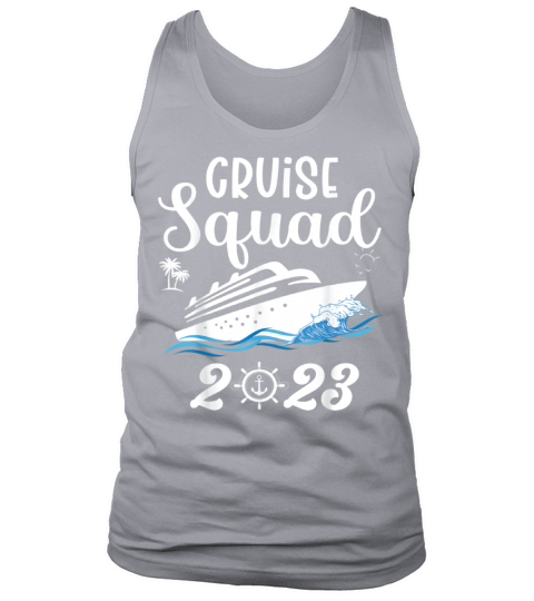 Family Cruise Squad 2023 Family Matching Quote Tank Top Unisex