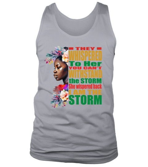 Storm BLM Black African Pride Black History Month Tank Top Unisex