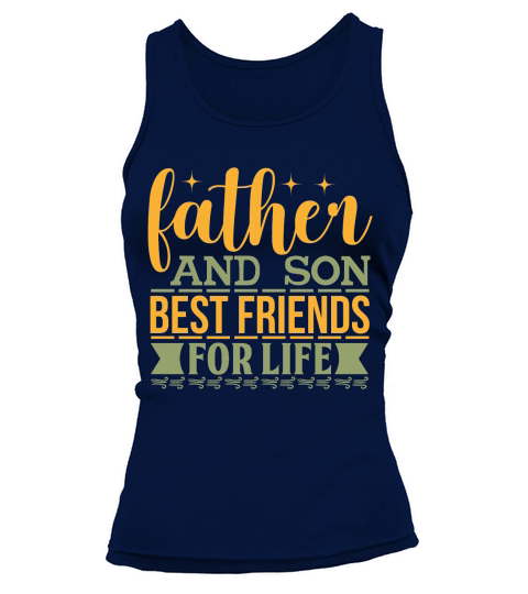Father and son best friends for life Tank top Woman