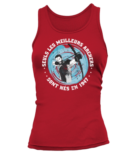 French Archer born 1947 Vintage Birthday Tank top Woman