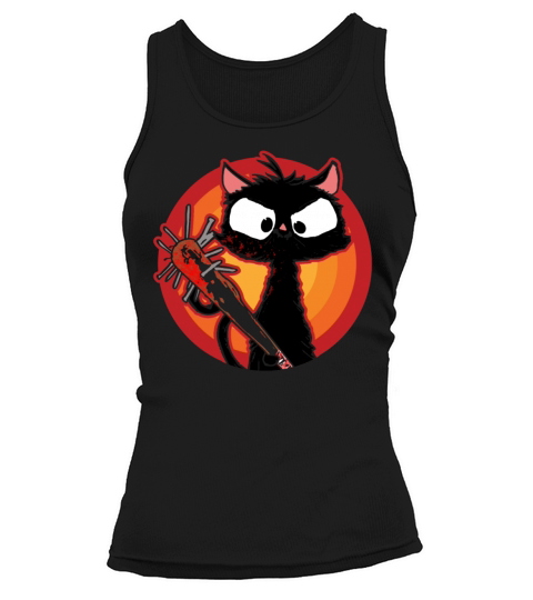 Halloween Retro Cat Vintage Cat Tank top Woman